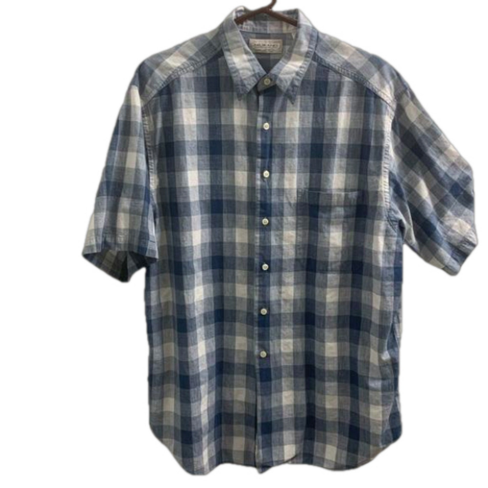 Murano button front size Large 100% Cotton